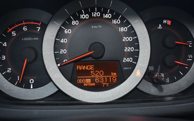 Toyota RAV4 cena 40700 przebieg: 63000, rok produkcji 2010 z Piotrków Kujawski małe 79